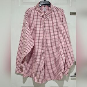Men's Pink Checkered Shirt